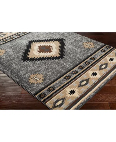 Livabliss Paramount Par-1094 5'3" X 7'9" Area Rug In Gray
