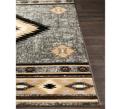 Livabliss Paramount Par-1094 5'3" X 7'9" Area Rug In Gray