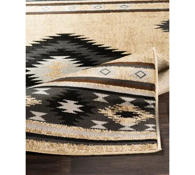 Livabliss Rugs Paramount Par-1096 1'10" X 2'11" Area Rug In Black