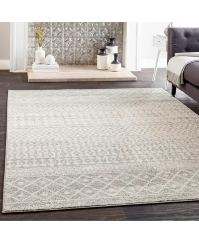 Livabliss Elaziz Elz-2308 Light Gray 3'11" X 5'7" Area Rug In Gray