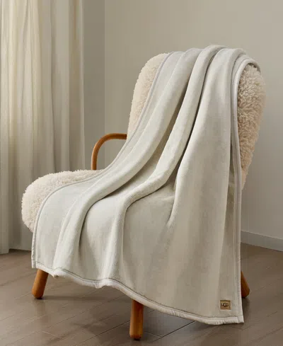 Ugg Salt Creek Reversible Throw, 50" X 70" In Brown