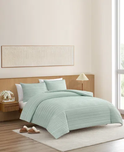 Ugg Closeout!  Devon Textured 2-pc. Comforter Set, Twin/twin Xl In Gray