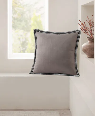 Ugg Kirkwood Braid Decorative Pillow, 20" X 20" In Gray