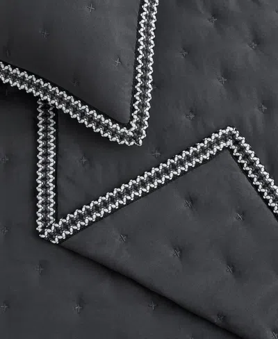 Ugg Devon  Braid Quilt Set, King In Black