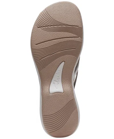 Clarks Women's Breeze Coral Thong Sandals In Pink