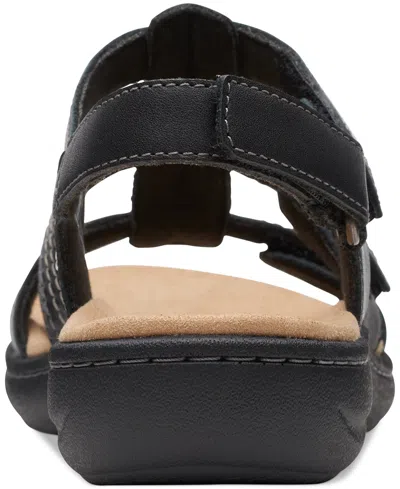 Clarks Laurieann Vine In Black Leather In Black