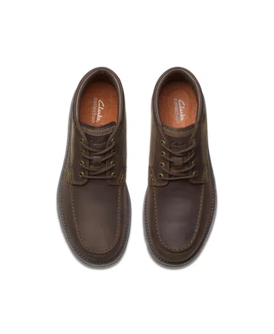 Clarks Men's Collection Maplewalk Moc Boots In Blue