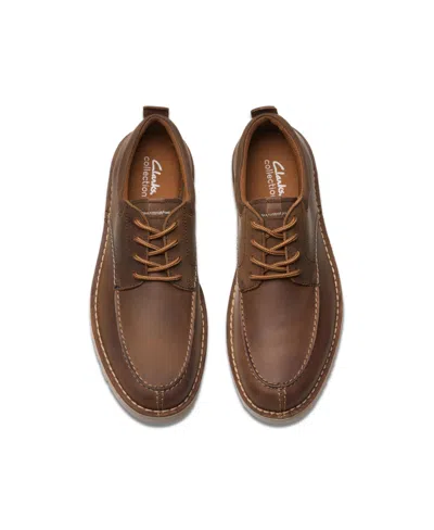 Clarks Collection Men's Eastridge Moc Shoes In Brown