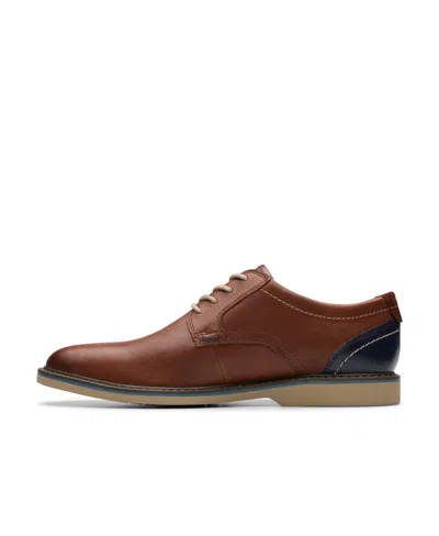Clarks Radcliff Low In Brown Leather In Brown