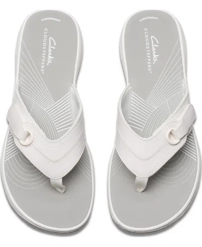 Clarks Cloudsteppers Women's Breeze Reyna Sandals In White