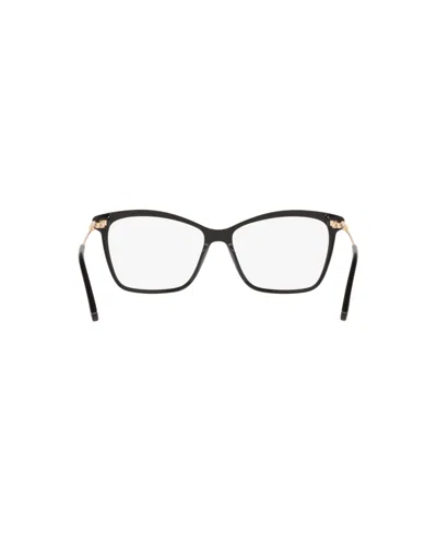 Tom Ford 56mm Square Optical Glasses In Black
