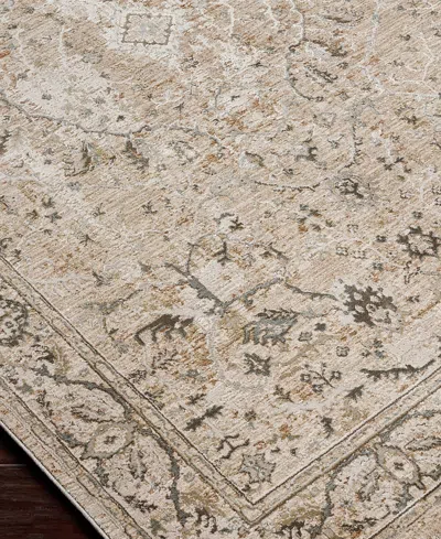 Livabliss Brunswick Bwk-2312 5'3" X 5'3" Round Area Rug In Brown