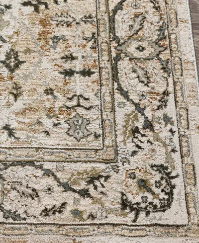 Livabliss Brunswick Bwk-2312 5'3" X 5'3" Round Area Rug In Brown