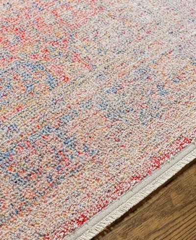 Livabliss Subtle Sub-2300 5'3" X 7' Area Rug In Pink