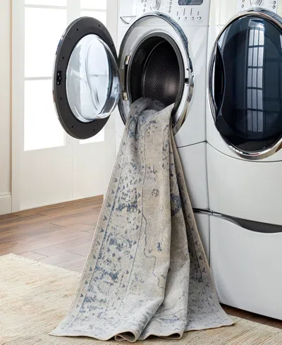 Livabliss Lillian Machine Washable Lll2310 5'3" X 7' Area Rug In Gray