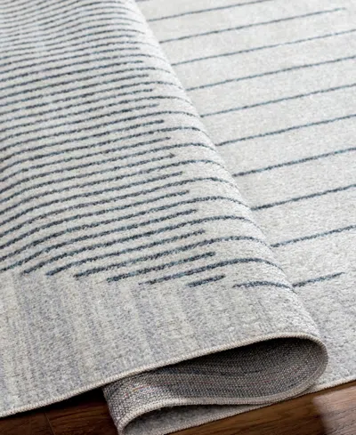 Livabliss Lillian Machine Washable Lll2315 5'3" X 7' Area Rug In Gray