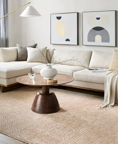 Livabliss Masterpiece High-low Mpc-2302 5' X 7'5" Area Rug In Brown