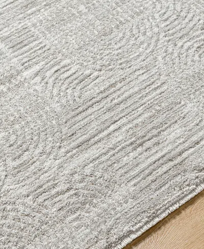 Livabliss Masterpiece High-low Mpc-2310 5' X 7'5" Area Rug In Gray