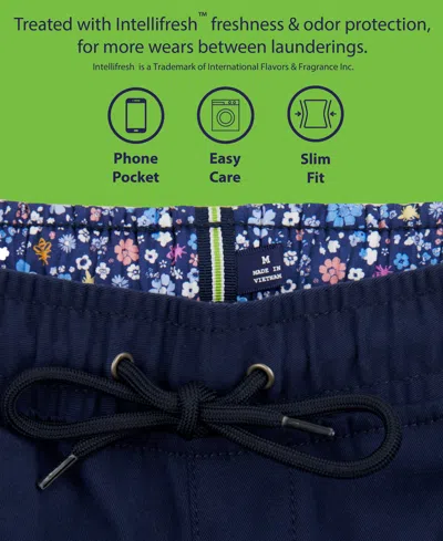 Society Of Threads Men's Slim Fit Khaki Drawstring Pants In Pink