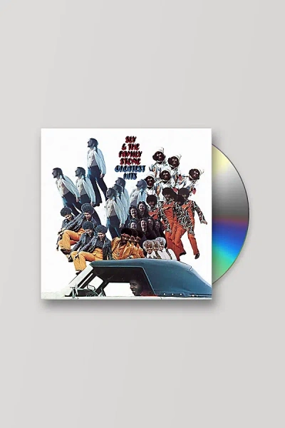 Sony Sly & The Family Stone - Greatest Hits (expanded Version) Cd In Silver At Urban Outfitters
