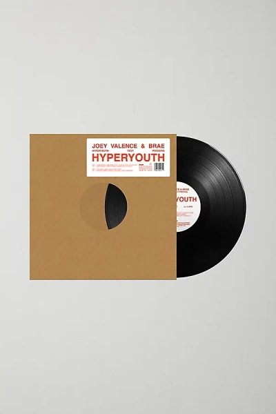 Urban Outfitters Joey Valence & Brae - Hyperyouth Test Pressing Edition Limited Edition Lp In Opaque Black At Urban O