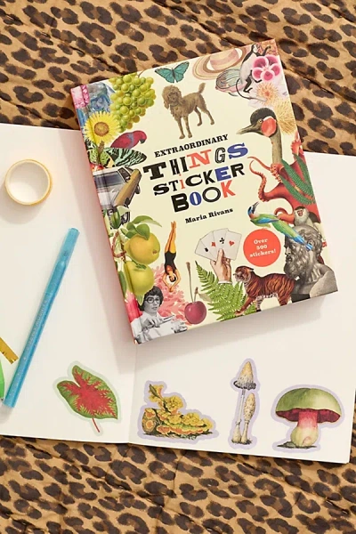 Urban Outfitters Extraordinary Things Sticker Book By Maria Rivans In Cream At