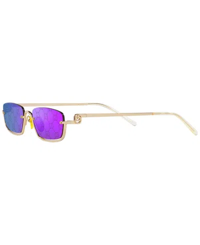 Gucci Unisex Sunglasses, Gg1278s In Blue