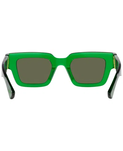 Bottega Veneta Unisex Bv1230s Sunglasses In Green