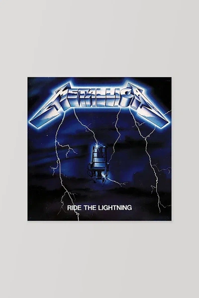 Urban Outfitters Metallica - Ride The Lightning Lp In Black At