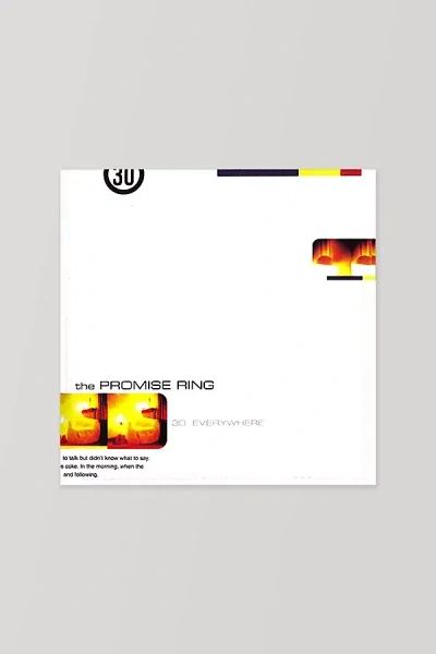 Urban Outfitters Promise Ring - 30 Degrees Everywhere Lp In Black At