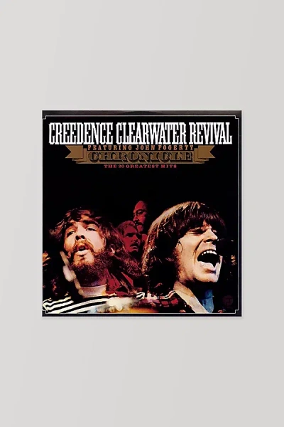 Urban Outfitters Creedence Clearwater Revival - Chronicle 20 Greatest Hits Vol. 1 Lp In Black At