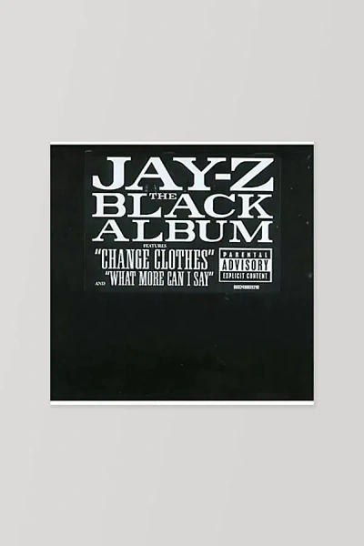 Urban Outfitters Jay Z - The Black Album Lp In Black At