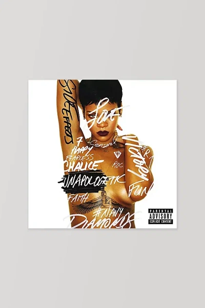 Urban Outfitters Rihanna - Unapologetic Lp In Black At