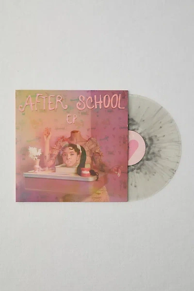 Urban Outfitters Melanie Martinez - After School Ep Uo Exclusive Lp In Clear With Silver Splatter At