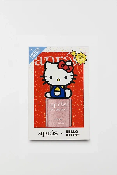 Aprés Nail Hello Kitty Flash Glitter Gel Polish In Friends At Urban Outfitters