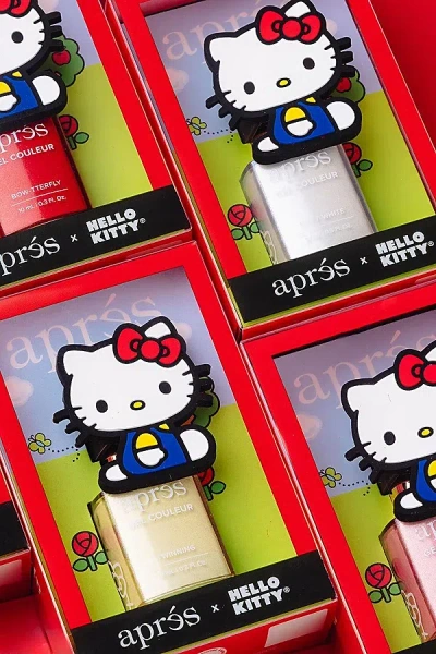 Aprés Nail X Sanrio Hello Kitty Cat Eye Gel Polish In Twinning At Urban Outfitters In Multi