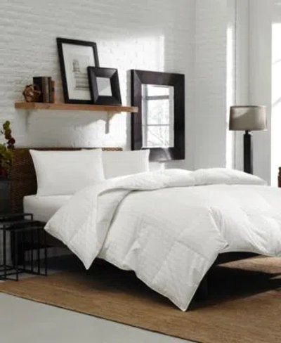 Eddie Bauer All Season Restassured Luxury Striped 300 Thread Count 600 Fill Power Down Comforters In White