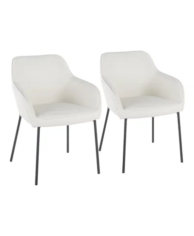 Lumisource Daniella Contemporary Dining Chair, 2 Piece Set