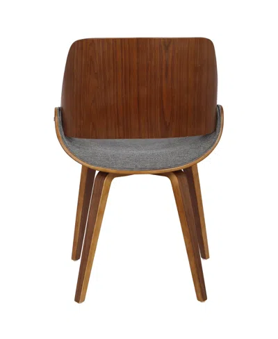 Lumisource Fabrizzi Mid-century Modern Dining Accent Chair Fabric