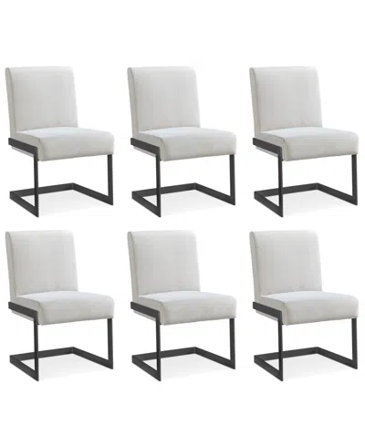 Macy's Emila 6 Pc. Dining Chair Set, Created For