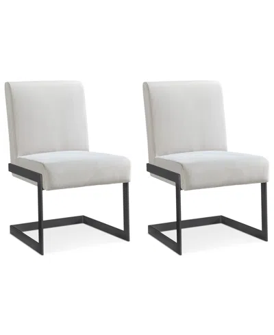 Macy's Emila 2 Pc. Dining Chair Set, Created For