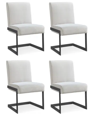 Macy's Emila 4 Pc. Dining Chair Set, Created For