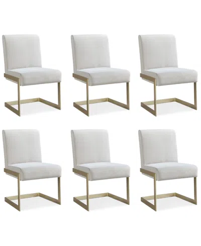 Macy's Emila 6 Pc. Dining Chair Set, Created For