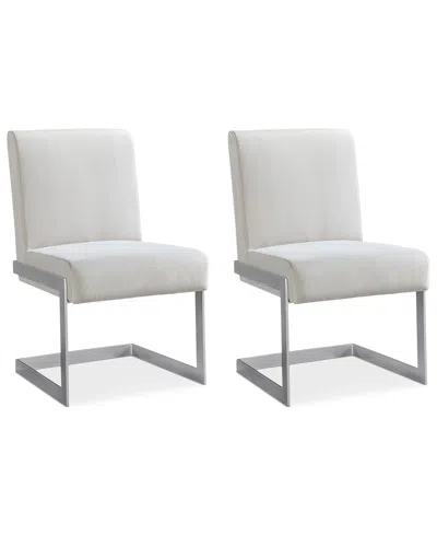 Macy's Emila 2 Pc. Dining Chair Set, Created For