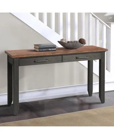 Macy's Steve Silver Bear Creek 50" Wide Wooden Sofa Table