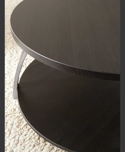 Macy's Steve Silver Coham 35" Round Laminate Top Cocktail Table