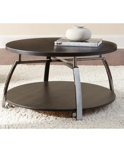 Macy's Steve Silver Coham 35" Round Laminate Top Cocktail Table