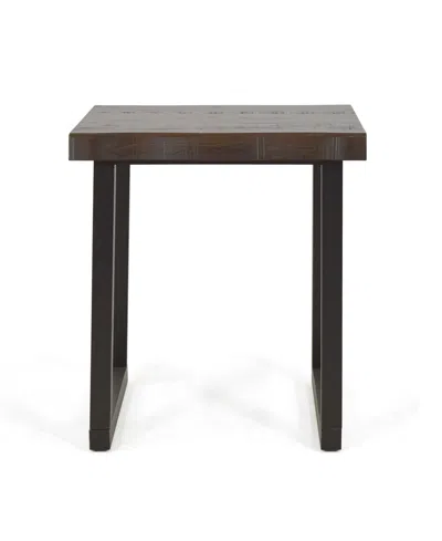 Macy's Closeout Steve Silver Jennings 22" Solid Wood Live Edge End Table