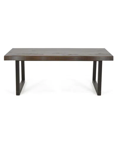 Macy's Closeout Steve Silver Jennings 48" Solid Wood Live Edge Cocktail Table