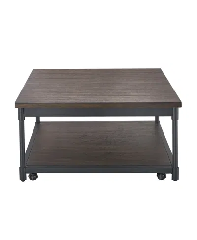 Macy's Steve Silver Prescott 36" Square Metal Lift-top Cocktail Table